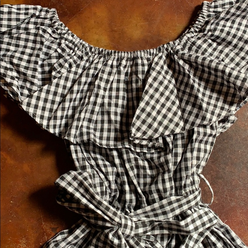 Gingham Romper - image 2